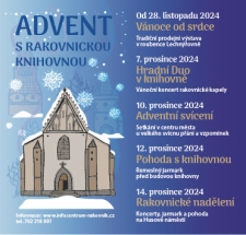 Advent s Rakovnickou knihovnou