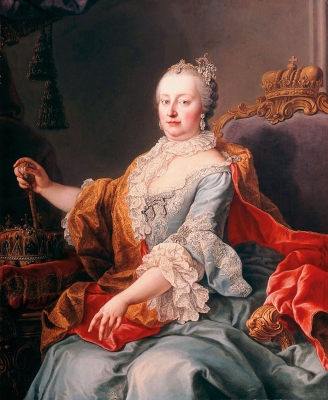 Rakouská císařovna Marie Terezie, 
1759