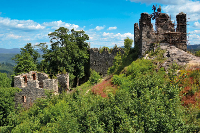 Hrad Andělská Hora – hradní jádro