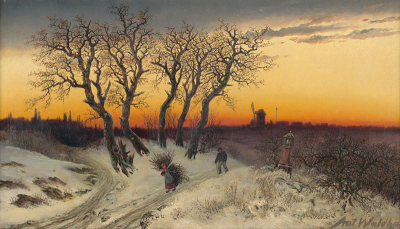 Antonín Waldhauser, Zimní krajina, před 1913