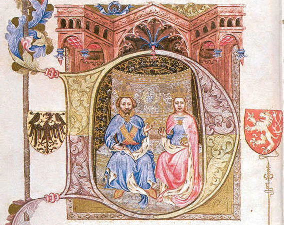 Václav IV. a Žofie