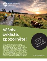 Vášniví cyklisté, zpozorněte!