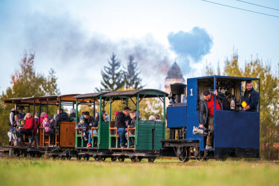 Unikátní zahradní železnice