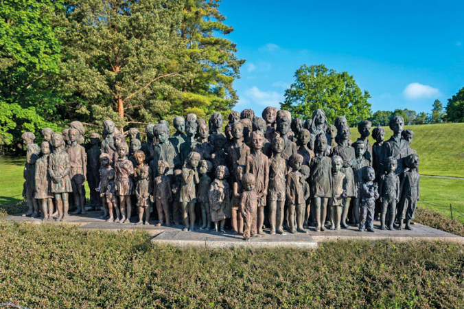 Lidice, Památník dětských obětí války od Marie Uchytilové