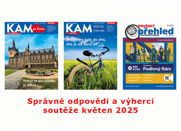 Výherci soutěží květen 2025