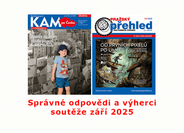 Výherci soutěží září 2025