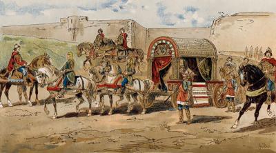 Tak mohl vypadat vůz kněžny Drahomíry