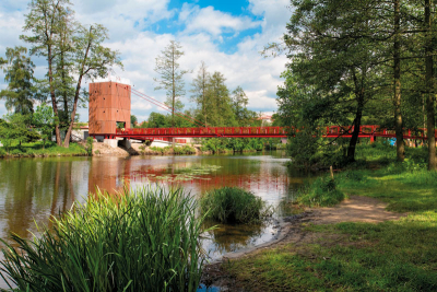 Krajinka, most přes Ohři