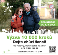 Výzva 10 000 kroků březen 2026