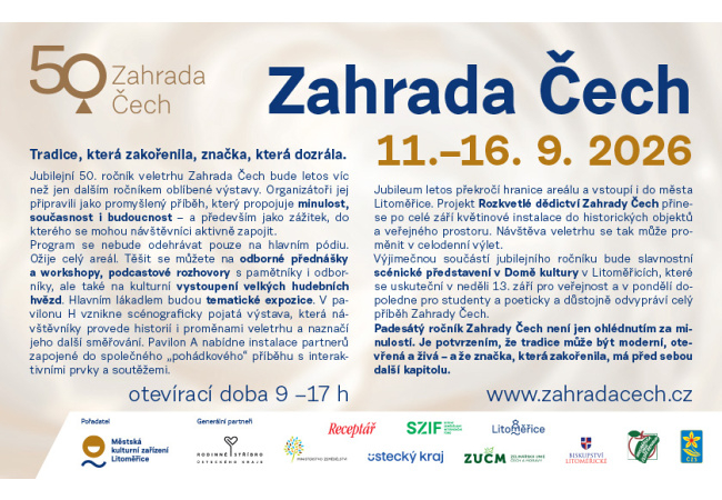 Zahrada Čech kvíz