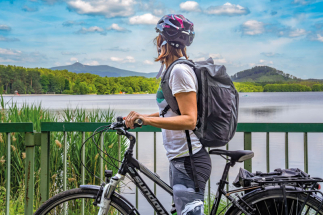 Sever Čech ze sedla kola