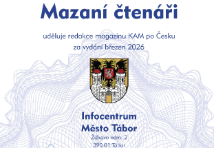 Březen 2026 Infocentrum Město Tábor