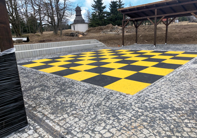 Budování aktivní zóny – šachovnice