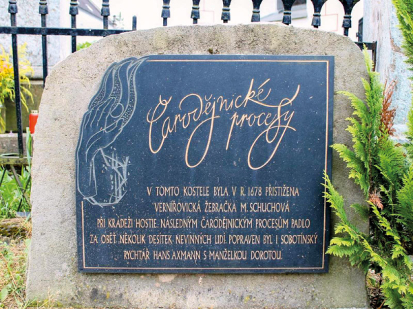 Pomník čarodějnických procesů v Sobotíně