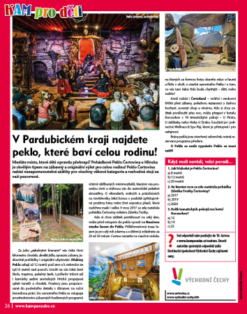 V Pardubickém kraji najdete peklo, které baví celou rodinu!