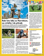 Babí léto láká za Hurvínkem, za zvířátky i do přírody