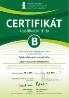 Certifikát