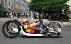 Louny – ročně dvoje handbiky