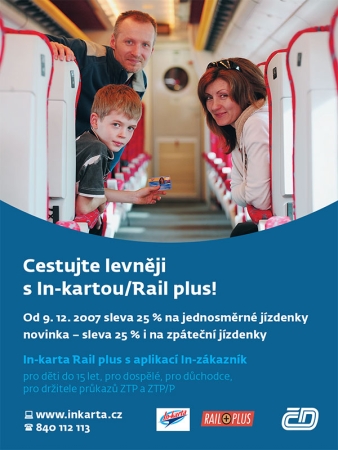 Vlakem za sněhem s ČD 2008