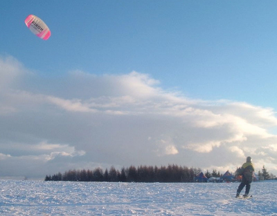Snowkiting