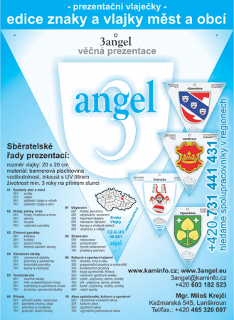 Edice znaky a vlajky měst a obcí