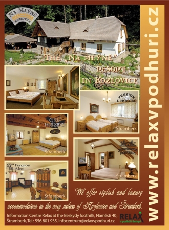 Relax at the Beskydy foothills