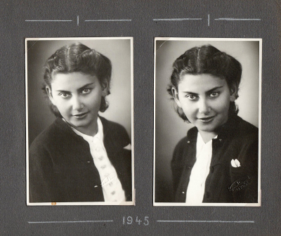 Dagmar po návratu do Kutné Hory (1945)