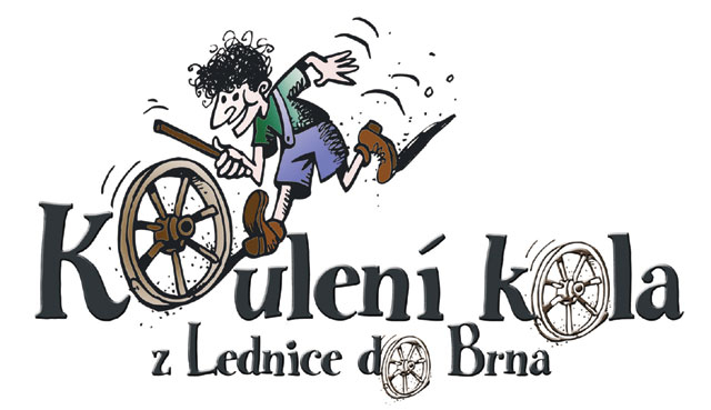 Koulení kola z Lednice do Brna