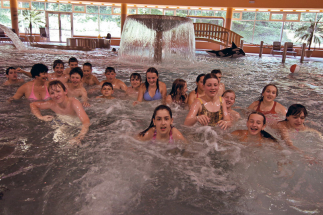 Vodní radovánky pěkně pod střechou