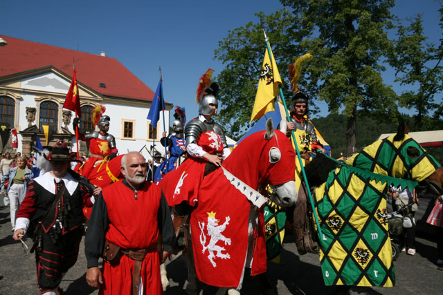 Mai Feiern in Děčín