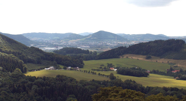 The Lašská Gate of Beskydy Mountains