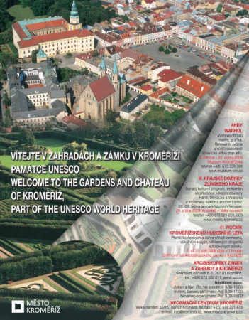 Vítejte v zahradách a zámku v Kroměříži
