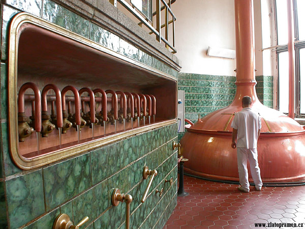 Brauerei Březňák in Velké Březno (Großpriesen)