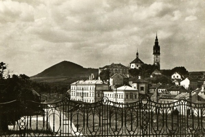 Pohled na biskupství
v Litoměřicích