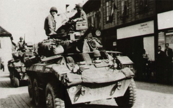 Demarkationslinie Rokycany, Mai 1945