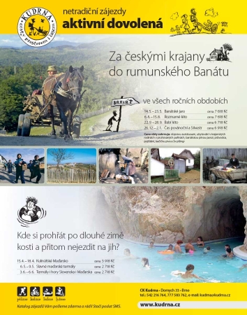 Kudrna - netradiční zájezdy, aktivní dovolená