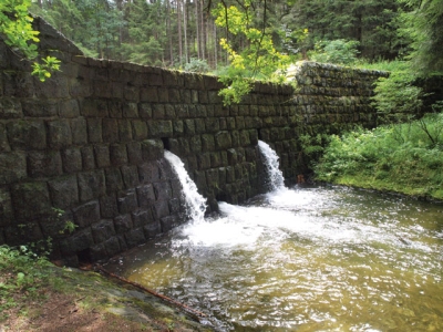 Kaskáda na Zlatém potoce
