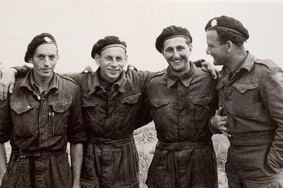 Eva's husband Richard (2nd from the left)