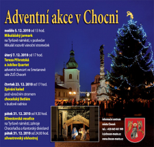 Adventní akce v Chocni