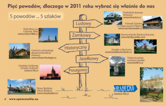 Pięć powodów, dlaczego w 2011 roku wybrać się właśnie do nas