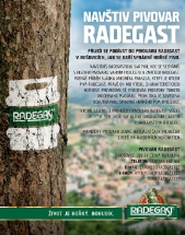 Navštivte pivovar Radegast