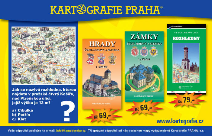 Na výlety s Kartografií PRAHA