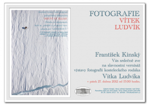 Vernisáž výstavy fotografií kosteleckého rodáka Vítka Ludvíka