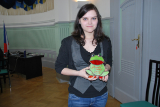 Jihočeská žabka pro nadějnou spisovatelku z Tábora