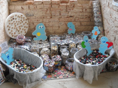 Sbírka volných knoflíků