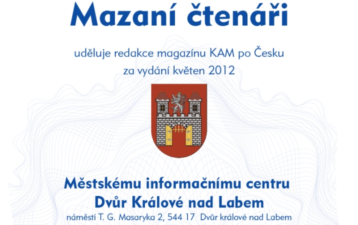 Květen 2012 Dvůr Králové