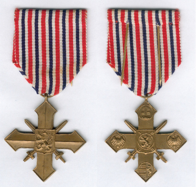 Československý
válečný kříž 1939