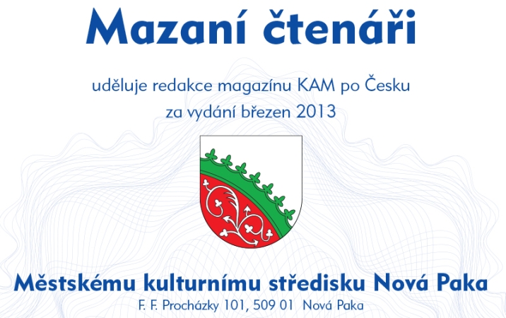 Březen 2013 Nová Paka