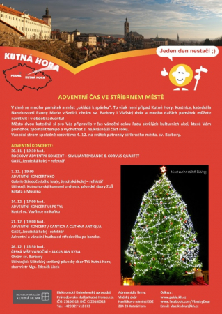 Adventní čas ve stříbrném městě