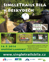 Singletrails Bílá v Beskydech